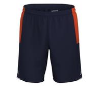 Short - Kappa - Ahora Pro 5 - Bleu/orange - Tissu interlock - Coupe Regular S