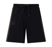 Kappa - Short de Sport, Homme, Noir, Coton, Sportstyle, Logo Tape Gerri, Taille XXL