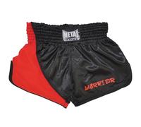 Short Kick-Boxing Metal Boxe Warrior Noir S