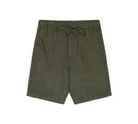 KnowledgeCotton Apparel - Fig Loose Linen Shorts - Short - M - burned olive