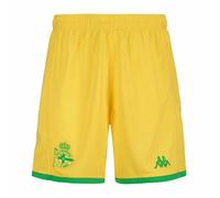 Kappa Kombat Ryder Away R.C. Deportivo 23-24, Short extérieur, Jaune/Vert, M, Homme