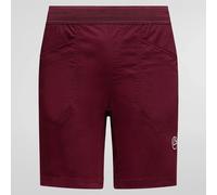 La Sportiva - Short d'escalade - Roots Shorts M Redwood Chalk pour Homme en Coton - Taille XL - Bordeaux Bordeaux XL