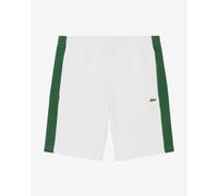 Short Lacoste Cotton Fleece Colour-Block blanc vert - XXL