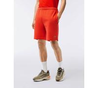 Short Lacoste Logo orange rouge - S