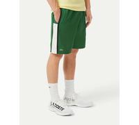 Short Lacoste Sport Color Block vert blanc - L