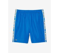 Short Lacoste Sport Logo Stripe bleu - XS