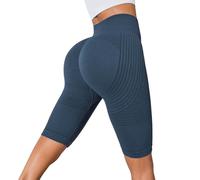 Short Leggings Anti Cellulite 3D Compression Femme Original, Legging Anti-Cellulite 3 D, Drainant Pantalon de Sport Yoga Fitness Push-Up Sculptant