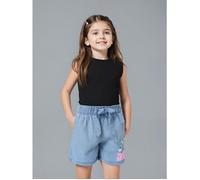 Short Lilo & Stitch Bleu Fille | Licence Officielle 3 ans