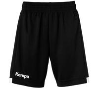 Short long femme Kempa Player - noir/blanc - L L
