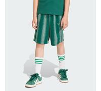 SHORT LONGUEUR GENOU OVERSIZE ADIDAS MINECRAFT Collegiate Green / Tech Emerald 13-14A