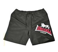 Lonsdale Boardshorts Atlow Homme gris clair/rouge foncé/noir Taille 4XL