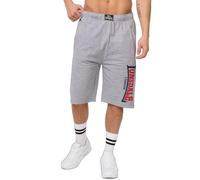 Lonsdale Shorts Homme Logo Jam Casual – Gris chiné – Taille L (EU)
