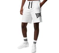 Lonsdale Short Polbathic Homme 100% coton blanc et noir XXL