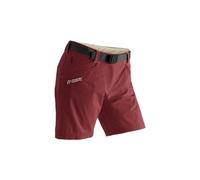 Short maier sports lulaka short regular rouge beige femme
