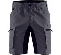 BLAKLADER WORKWEAR LMA00564 Short Maintenance Blaklader Stretch T.50-Gris MOYEN/NOIR-144918459699-50