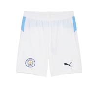 Puma Shorts pour hommes Manchester City FC 25/26 Blanc (White x Team Light Blue) XXL