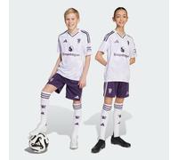 Short Manchester United 25/26 Away Enfants Aurora Plum 7-8A