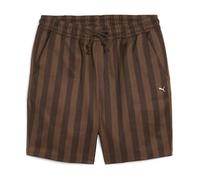 Short Marron à rayures Homme Puma The Players Lane M