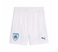 Short match OM 2024/25 Blanc XS Unisex
