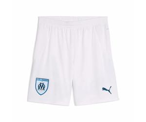 Short match OM 2024/25 Blanc XS Unisex