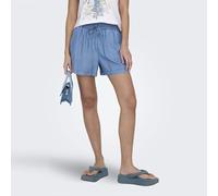 ONLY Onlcharis Life Pull Up Short WVN CC, Moyen Bleu Denim, XS Femme