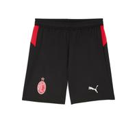 Puma Ac Milan Replica 25/26 Home Shorts Noir S Homme