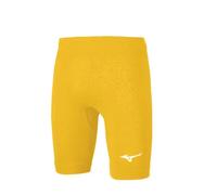 Short Mizuno Team Core mid undertight Jaune L Male