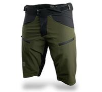 Short MTB Enduro TLA THABOR | Short MTB Stretch pour Hommes et Femmes | Vêtements de Cyclisme et Outdoor Sport | Pantalon de Cyclisme | Shorts de Randonnée Homme et Femme