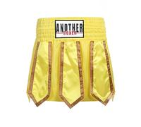 Short Muay Thai, Short de boxe MMA Cross Training pour homme, Short d'entraînement de combat doux, BJJ Training Jiu Jitsu No Gi Wear pour arts martiaux, Cage Fight, Muay Thai, B(Size:M,Color:Jaune)