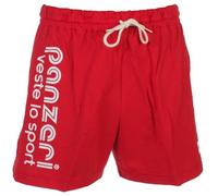 Panzeri - Uni a rouge jersey short - Shorts multisports - Rouge - Taille S