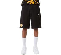 Short NBA TEAM LOGO LA LAKERS - New Era - Noir - Taille élastique - Poches latérales - Empiècements en mesh XS