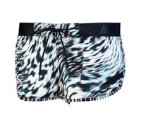Short - Nike - Azores Mini Windblur - Noir, Blanc, Bleu - Tissu extensible - Ajustement personnalisé XS