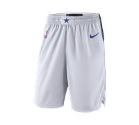 Short Nike NBA Swingman Dallas Mavericks pour Homme Blanc/College Navy/Game Royal/Game Royal M