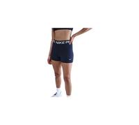 Short nike pro 3in bleu femme