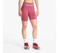 Short Nike Pro Seamless Women's High-Waisted 5" Biker Shorts Pink Smoke/ White M