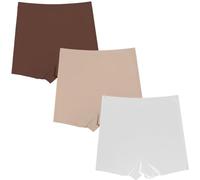 Short Noir Femme Shorties Panty Cycliste Blanc Femme Short Legging Femme Shorty Blanc Femme Anti Frottement Cuisse Legging Blanc Short Anti Frot Teint Brun Blanc S