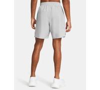 Short Non Doublé 18 Cm Under Armour Launch Pour Homme Mod Gris / Mod Gris / Blanc S