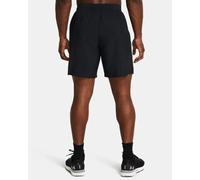 Short Non Doublé 18 Cm Under Armour Launch Pour Homme Noir / Noir / Réfléchissant M