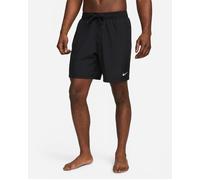 Nike Mid Thigh Length Short M NK DF Form 7In UL Short, Black/White, DV9857-010, S