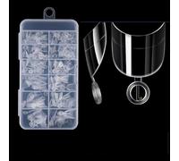 Short Not Need Sanding Semi Adhesive Faux Nails for Work and Social Event Short False Nails for Women