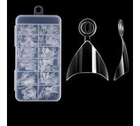 Short Not Need Sanding Semi Adhesive Faux Nails for Work and Social Event Short False Nails for Women