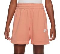 Short Orange Fille Nike G Nsw Club Ft 5in Short 10-12 ans