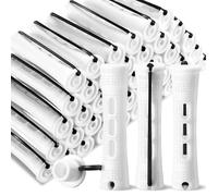 Short Perm Rods for Natural Hair,Non Slip Plastic Cold Wave Kit,0.63 Inch for Hairdressing Styling Tool 100 Pcs