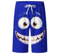 Short Plage D'été à Séchage Rapide Sport Cargo Montagne Baggy Short Unie Jogging Pantalons Shorts 3/4 Pantalon D'ÉTé Cordon Serrage Taille éLastiquéE Shor à SéChage Rapide Coton pour Homme #2