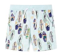 Short Pour Enfants À Cordon De Serrage Mélange Bleu Pâle 116