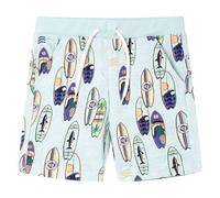 Short Pour Enfants À Cordon De Serrage Mélange Bleu Pâle 128