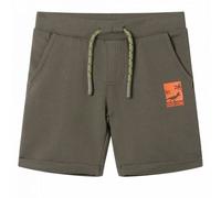 Short Pour Enfants Avec Cordon De Serrage Kaki Foncé 116