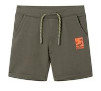 Short pour enfants avec cordon de serrage kaki foncé 128 vidaXL