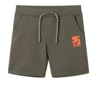 Short Pour Enfants Avec Cordon De Serrage Kaki Foncé 140