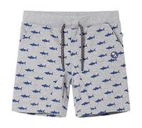 Short pour enfants avec cordon de serrage mélange gris clair 116 vidaXL